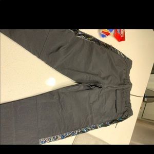 Forever 21 Men SlimFit Drawstring Pants blk medium